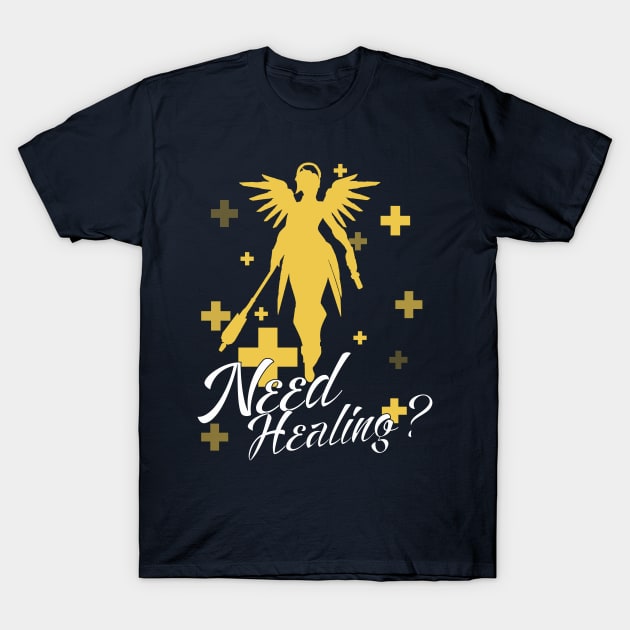 Mercy Overwatch T-Shirt by Digitalgarz